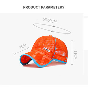 Gorras de Béisbol de Verano para Hombre y Niño, 100% Poliéster, Gorras de 5 Paneles con Tela de Velour para Primavera y Verano - Product Image 5