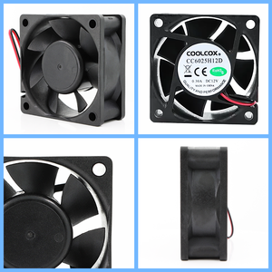 Coolperpanjangan 6025 kipas aksial tanpa sikat DC elektrik 5 v-24 V 12V 60x60x25mm untuk konverter kompor & Printer 3D OEM/ODM dapat disesuaikan - Product Image 2
