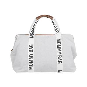 CHILDHOME Signature Canvas for Mommy <b>Bag</b> with Nursing Mat and Shoulder Strap Functional Storage for Mom & Baby - Product Image 1