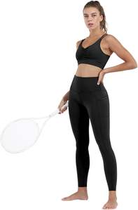 <b>Leggings</b> <b>with</b> <b>Pockets</b> for Women, High Waisted Tummy Control Workout Yoga Pants - Product Image 4