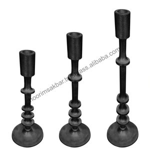 Support de bougie élégant en cristal et métal 2026 pour la maison, les mariages, la décoration religieuse, personnalisable, rehausse tout style de décoration de Noël - Product Image 3