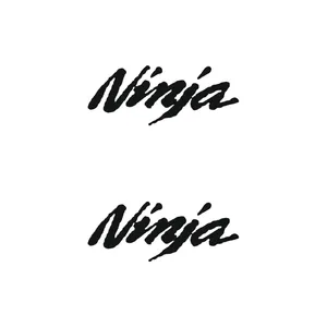 Juego de Pegatinas Impermeables para Motocicleta Kawasaki Ninja, Kit de Etiquetas para Moto - Product Image 1