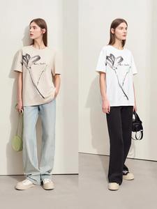 Camisetas de verano para mujer, camisetas de manga corta para mujer, cuello redondo, Color sólido, ropa de moda para mujer, camiseta informal con cuello simulado, camiseta suave de gran tamaño - Product Image 5