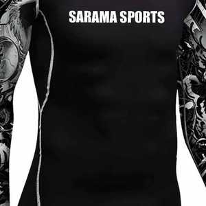 Rashguard de BJJ para Hombre, Hecho en Pakistán, Diseño OEM, Camiseta de Compresión para MMA, Rashguards de la Mejor Calidad - Product Image 4
