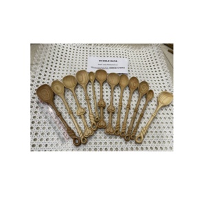Vietnam 2025: cucharas de madera talladas a mano, vajilla de lujo Premium, venta al por mayor lista para la exportación - Product Image 2
