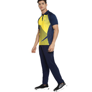 Los más vendidos, polos de manga corta con cuello vuelto y cintura elástica, pantalones largos, conjuntos de uniformes para ropa de entrenamiento de críquet - Product Image 3