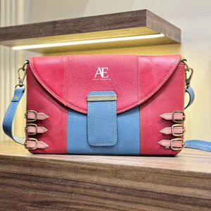 Elegante bolso de cuero Crunch para mujer de alta calidad, patrón de logotipo de diseñador único, bolso de hombro Sling de Venta caliente - Product Image 1