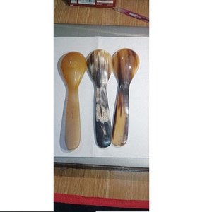 Juego de Utensilios de Cocina de Cuerno Natural, Cuchara de Cuerno de Búfalo, Cuchara para Sopa, Tamaño Personalizado y Precio Económico - Product Image 2