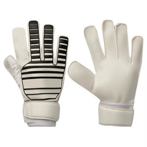 Guantes de portero con palma reforzada, respaldo de espuma suave, correa de muñeca cómoda y ajuste ajustable. - Product Image 1
