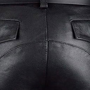 Pantalones Cortos de Cuero para Hombre al por Mayor, Estilo Moderno, Ajustados, Moda Urbana, para Boutique y Reventa - Product Image 5