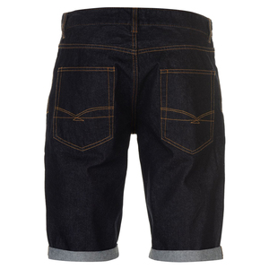 2025 vente en gros de haute qualité hommes Denim printemps été Shorts conception personnalisée respirant jean 100% coton motif solide - Product Image 2