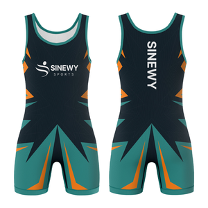 Lucha libre Singlets Desgaste profesional Custom Made Wrestling Singlets para la venta - Product Image 3