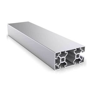 Perfil de Aluminio Ekinoks Serie 1000 de Calidad Premium, 40*80, Perfil Sigma de 10 Canales, Placa Templada con Recubrimiento, Pulido Liso, Corte Personalizado - Product Image 1