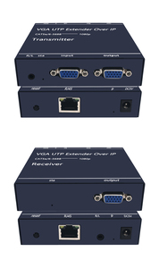 Extension <span class=keywords><strong>audio</strong></span> <span class=keywords><strong>VGA</strong></span> Full HD 1080P 200M sur IP <span class=keywords><strong>via</strong></span> câble Cat5e/6 avec entrée/sortie <span class=keywords><strong>audio</strong></span> RJ45 de 3.5mm pour la surveillance, la conférence - Product Image 5