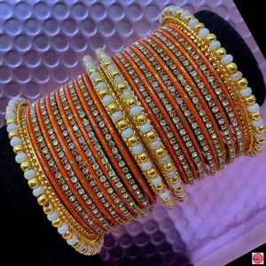 Unique Design Handcrafted Bridal Bangles Set for <b>Girls</b> Wholesale New Arrival Multicolor Bangles Sets for Bridal - Product Image 3