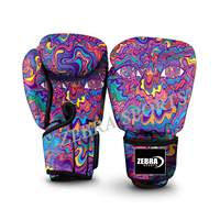 Gants de boxe professionnels sur mesure en cuir de vachette, anti-humidité, haute densité, moulés à la main, pour Muay Thai, MMA, Kickboxing
