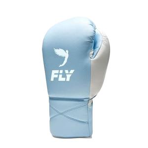 Guantes de Boxeo Fly Super Lace Pro X Azul Cielo para Entrenamiento y Combate, Diseño Personalizado, Guantes de Boxeo de Competición Fly - Product Image 2