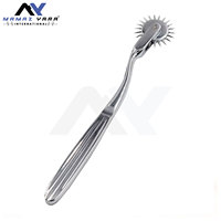 Marteau neurodiagnostique multifonctionnel en aluminium, ensemble de 7 pièces pour test de réflexes, instrument de diagnostic médical