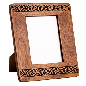hot selling Elegant <b>Vintage</b> Laser Engraved Wooden Photo <b>Frame</b> with Classical Design Perfect for Home and Office Decoration - Product Image 3