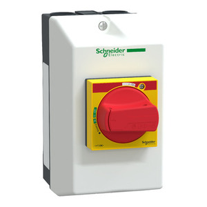 Per SCHNEIDER ELECTRIC GV2PC02 Contenitore con maniglia rossa TeSys GV2 con grado di protezione IP65 per interruttori automatici TeSys GV2P/L - Product Image 1
