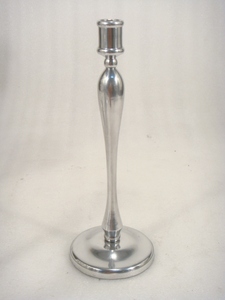 <b>Silver</b> Metal Taper Candle Holder for Home Decor - Product Image 2
