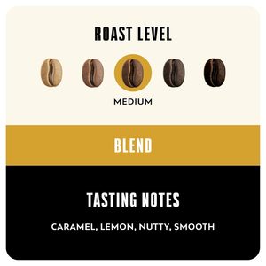 BLK & <b>Bold</b> Rise & GRND, Keurig Single Serve K-Cup Coffee <b>Pods</b>, Premium Medium Roast, 100% Arabica Beans, 20 Count - Product Image 3