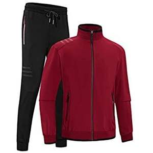 Precios al por mayor Pantalones de chándal transpirables Ropa deportiva Chándales Nuevo diseño Moda Slim Fit Hombres Chándales Liso 100% Algodón - Product Image 2