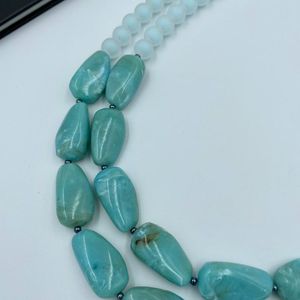 Conjuntos de joyería de cuentas africanas Conjuntos de joyería india de boda nigeriana de múltiples capas Gargantilla de declaración Collar Joyería - Product Image 5