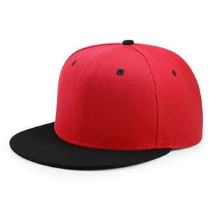 Custom Embroidered Logo <b>Flat</b> Brim Sports <b>Hat</b> Baseball Cotton Snapback Caps Hip Hop Style Mesh Lace For Performance Fishing Caps - Product Image 4