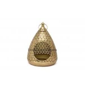 โคมไฟรูปทรงไข่ทันสมัยสำหรับตกแต่งบ้านและโรงแรมดีไซน์แบบเรียบง่ายโถเทียนทรงแฟนซีและขาตั้งสีทอง - Product Image 1