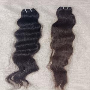 ผมต่อจากผมมนุษย์สำหรับผู้หญิงผิวดำผมต่อจากอินเดียเกรดพรีเมี่ยม - Product Image 1