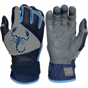 Guantes de Bateo de Béisbol con Logotipo de Diseño Personalizado al por Mayor, Palma de Piel de Cabra Adhesiva, Malla de Panal, Agarre Superior, Guantes de Bateo de Softbol - Product Image 6