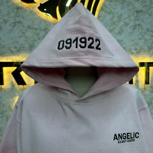 เสื้อฮู้ดสวมหัวปักลายผ้าฝ้ายแนวสตรีทผ้า100% พิมพ์ลายแบบกำหนดเองวัสดุดีที่สุดใส่ได้ทั้งชายและหญิงระบายอากาศได้ดีเป็นมิตรต่อสิ่งแวดล้อม - Product Image 4