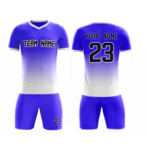 ชุดฟุตบอลระบายอากาศได้ดีสำหรับผู้ใหญ่เสื้อตัดอัตโนมัติเสื้อเจอร์ซีย์ - Product Image 1