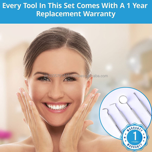 ¡Juego de escalador dental de acero inoxidable reutilizable de 3 piezas Kit de instrumentos quirúrgicos de fuente de alimentación manual a la venta! - Product Image 4