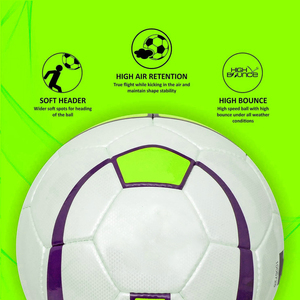 Chống nước bóng đá bóng đá bóng thiết kế độc đáo chính thức kích thước 5 PVC không trượt đội thiết bị đào tạo người lớn PU bóng đá - Product Image 3