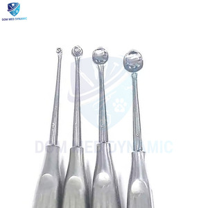 Cureta ósea de fusión espinal quirúrgica DMD de 17 cm e instrumento ortopédico de 20 cm, acero inoxidable de alta calidad, CE/ISO - Product Image 6