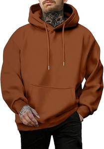 Sudadera con capucha Lisa perfecta para serigrafía Sudadera con capucha de algodón de tacto suave para un ajuste cómodo - Product Image 4