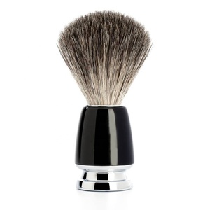 Brocha de Afeitar Moderna de Primera Calidad Shave Edge con Pelo de Piel de Ardilla Pura y Mango Metálico para Afeitado en Húmedo, para Barberos y Uso Personal - Product Image 1