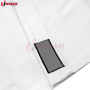Premium Unisexe Adulte Minimaliste Contender Enfants BJJ Gi en Blanc 100% Coton Léger Stretch Formation Prix de Gros - Product Image 2