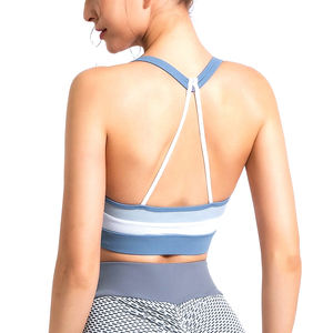 Sujetador Deportivo Ligero sin costuras para mujer al por mayor con ajuste de compresión y ropa deportiva de alto soporte - Product Image 6