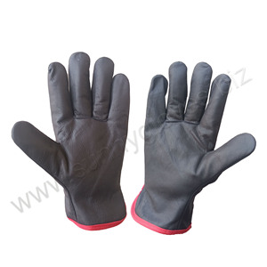 Hot Sale Hand Safety <b>Gloves</b> 1 pairs of <b>Driver</b> <b>Gloves</b> Fleece Lined Leather Premium Lorry <b>Drivers</b> <b>Glove</b> for men - Product Image 6