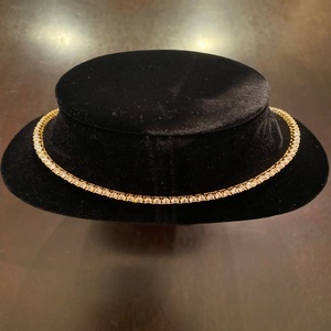 Brillant Cut 3mm Cubain Lien Corde Chaîne En Argent Sterling Moissanite Tennis Diamant Testeur Passe pour Cadeaux De Mariage Or Jaune - Product Image 2