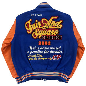 Wholesale Custom 100% Polyester Heavyweight Graffiti Winter <b>Jacket</b> For <b>Men</b> New All-Match Graffiti Top <b>Men's</b> Baseball <b>Jacket</b> - Product Image 2
