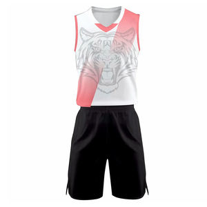 Conjuntos de Jersey de pantalones cortos reversibles de alta calidad Diseños personalizados Uniforme de baloncesto 5XL Venta al por mayor Uniforme de baloncesto de alto fabricante - Product Image 1