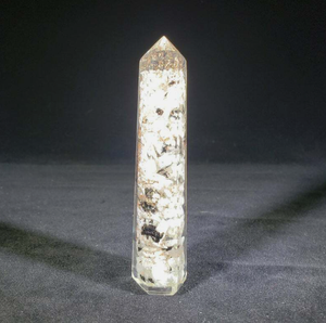 Varitas de masaje facetadas de piedra lunar arcoíris, venta al por mayor, artesanías de cristal, Vikingo, Feng Shui, Reiki, rocas, orgón, productos de energía para la venta - Product Image 4