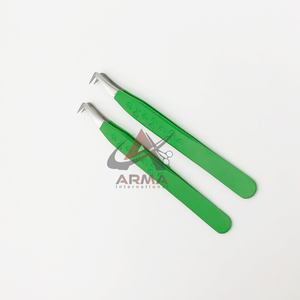 แหนบต่อขนตา90องศาปรับแต่งได้ทำจากสเตนเลสปลายแหลมทำจากเส้นใยทนทานล่าสุด - Product Image 2