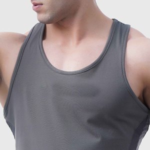 เสื้อกล้ามระบายอากาศแขนกุดสำหรับผู้ชายเสื้อสไตล์พรีเมี่ยม - Product Image 5