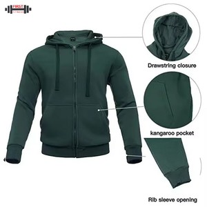 ชุดวอร์มสองชิ้นพิมพ์ลายสำหรับผู้ชาย, ชุดวอร์มกางเกงวิ่งทรงหลวมมีไซส์ใหญ่พิเศษสำหรับใส่เล่นกีฬาฤดูหนาว100% - Product Image 5