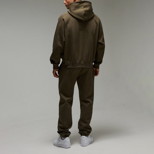 Ensemble survêtement homme personnalisé 2 pièces en molleton de coton décontracté pour jogging - Product Image 5